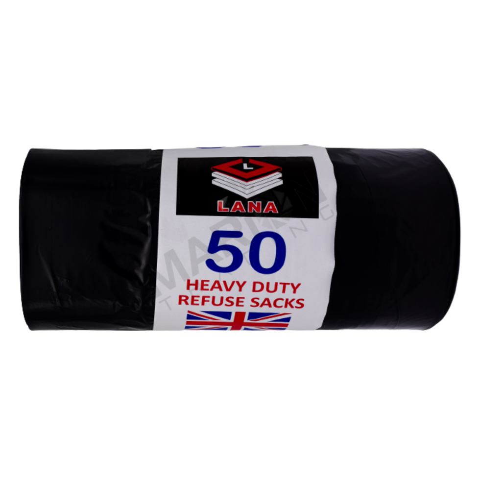 Lana Heavy Duty Refuse Sacks 10pcs x 50 Bags