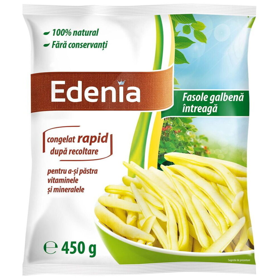 Edenia Fasole Galbena Intreaga Cg 12pcsx450gr