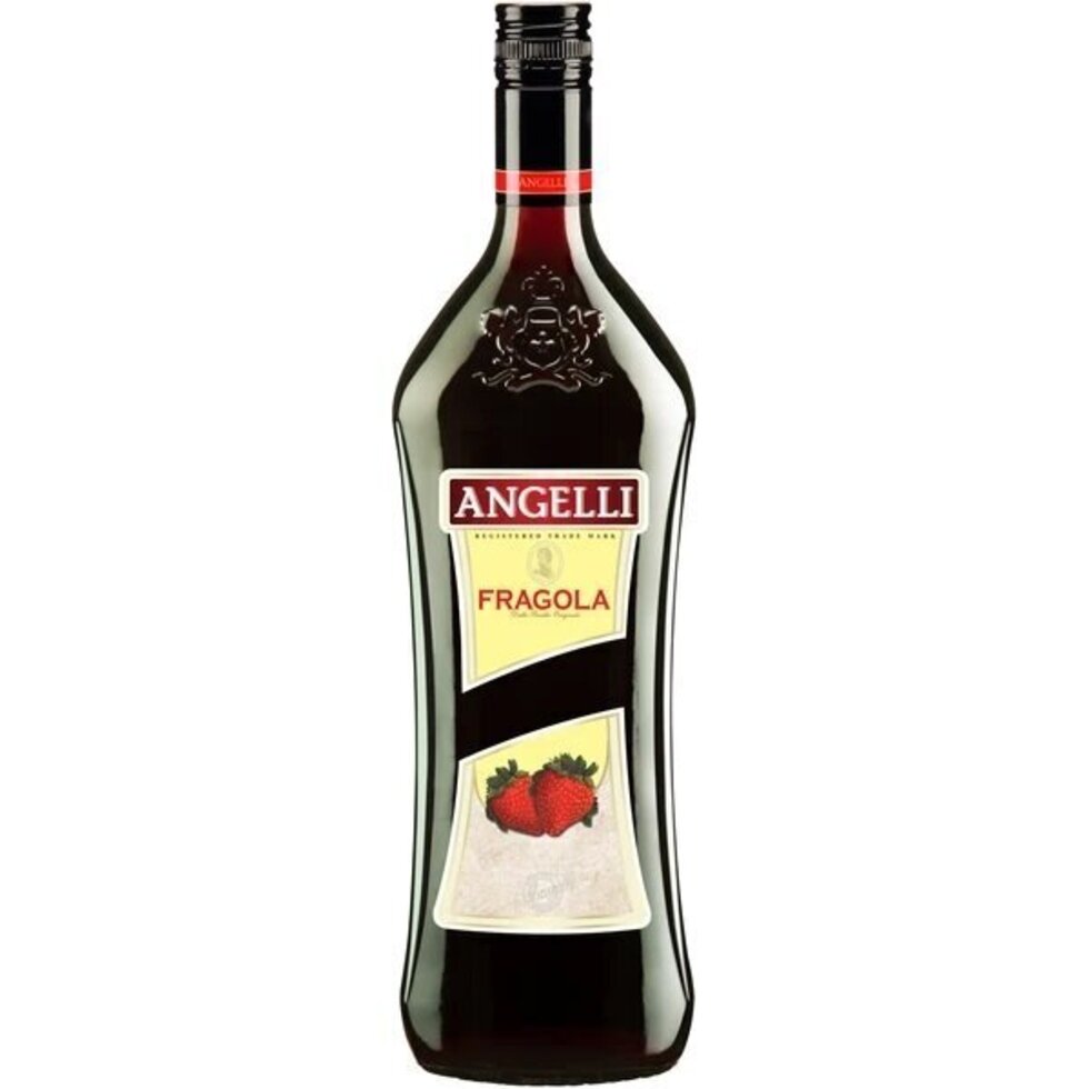 Angelli Lichior Capsune Sticla 6pcs x 1L