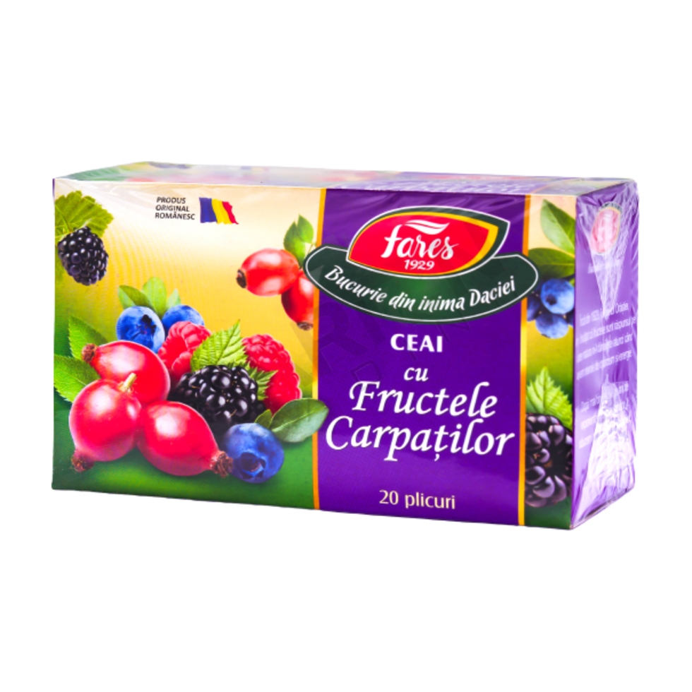 Fares Ceai cu Fructele Carpatilor 30pcs x 20
