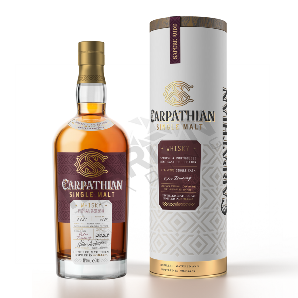Promo Carpathian Whisky 46% Pedro Ximenez 700ml