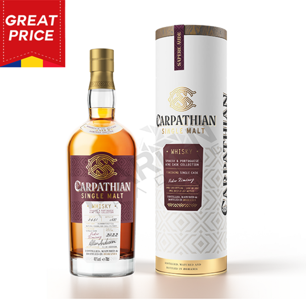 Promo Carpathian Whisky 46% Pedro Ximenez 700ml